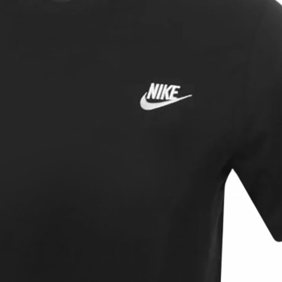Alternative Image for ProductNike Crew Neck Club T Shirt Black3